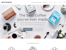 Tablet Screenshot of mistobox.com